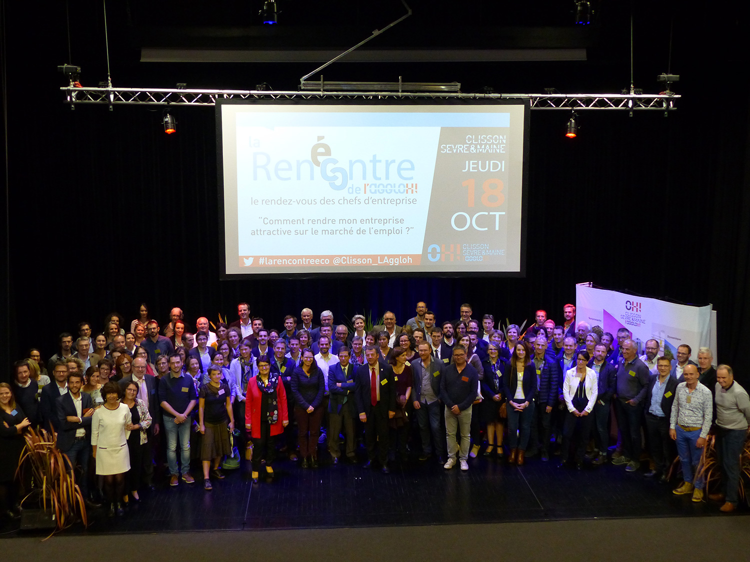 Intervention à la soirée “Rencontre développement économique” de l’agglo Clisson Sèvre et Maine