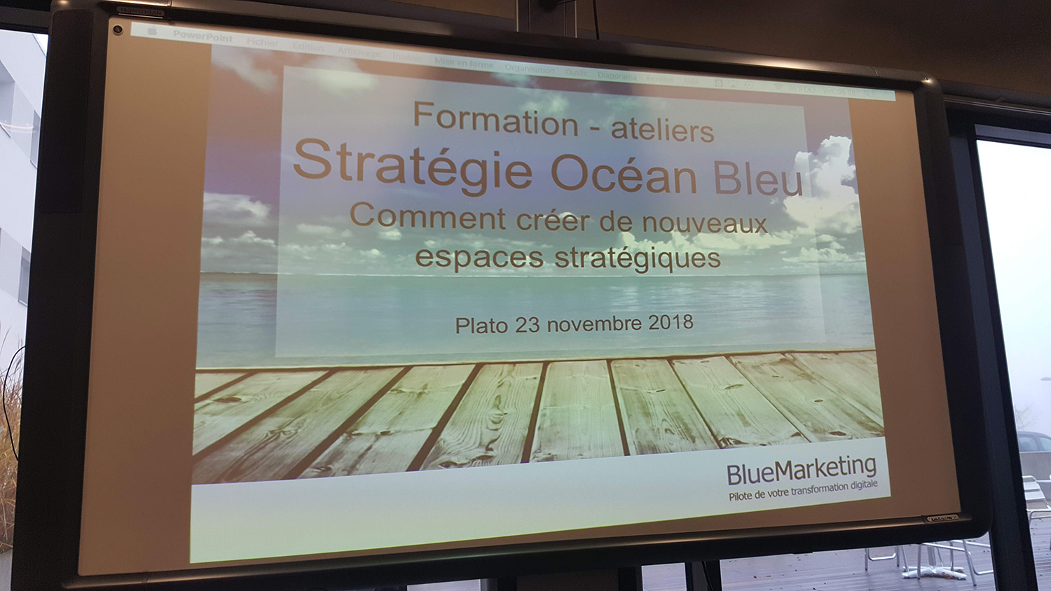 Présentation de la stratégie Océan Bleu à la CCI Porte de Normandie – Evreux
